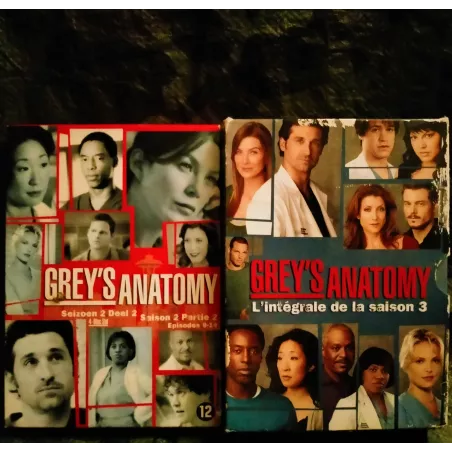Grey's anatomy - Saison 2 et 3 - Pack 2 Coffrets 11 DVD