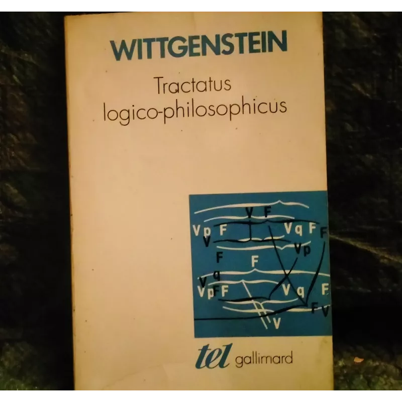 Tractatus logico-philosophicus - Wittgenstein  Livre