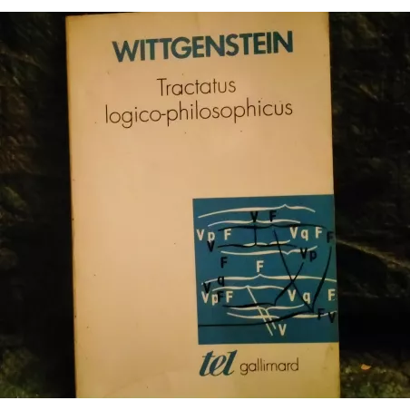 Tractatus logico-philosophicus - Wittgenstein  Livre