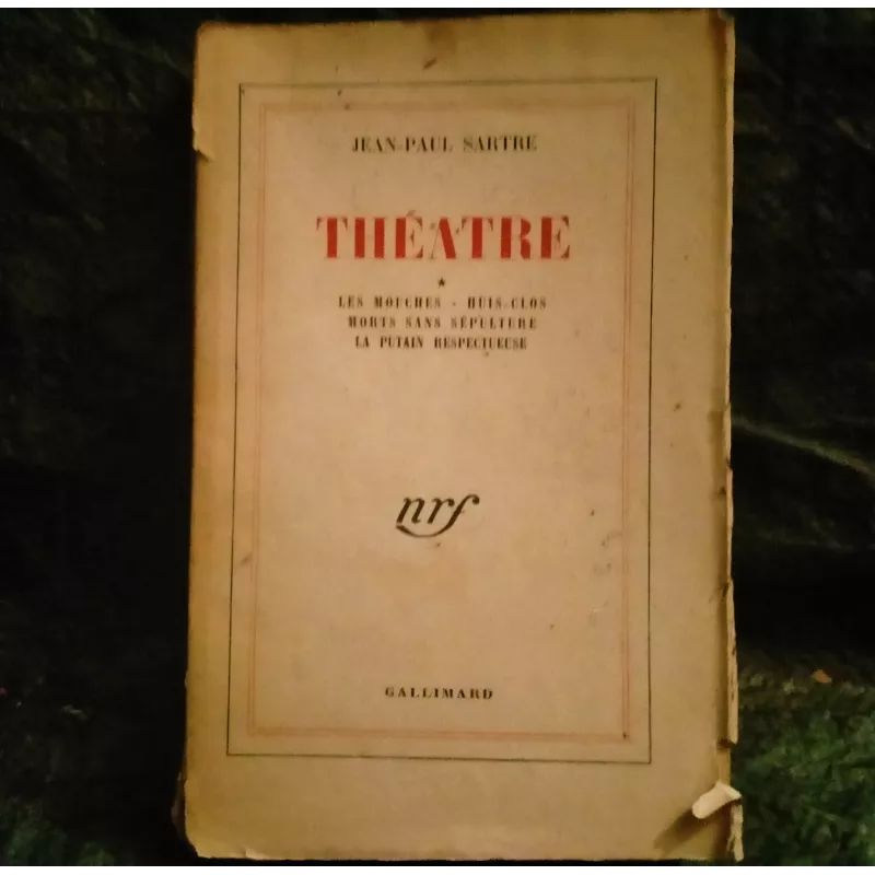 Théâtre - Jean-Paul Sartre  Livre