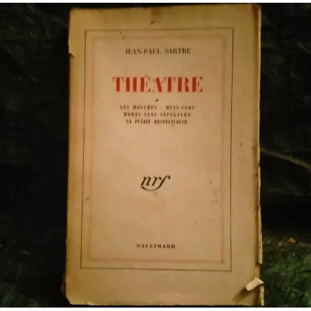 Théâtre - Jean-Paul Sartre  Livre
