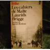 Livre Les cahiers de Malte Laurids Brigge - Rainer Maria Rilke