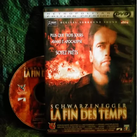 La fin des temps - Peter Hyams - Arnold Schwarzenegger - Anthony Quinn  Film DVD 1999