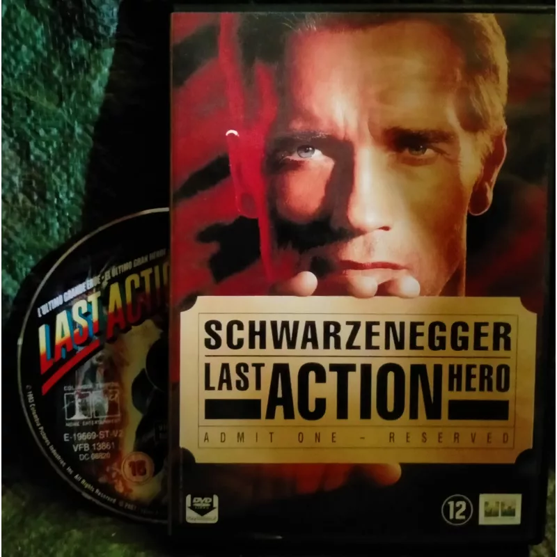 Last Action Hero - John McTiernan - Arnold Schwarzenegger - Anthony Quinn  Film DVD 1993