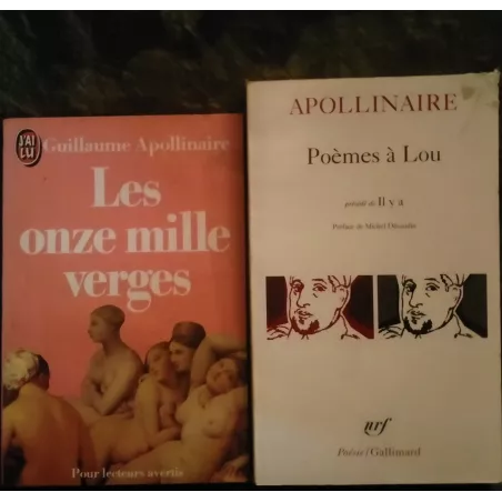 Guillaume Apollinaire Pack 2 Livres
