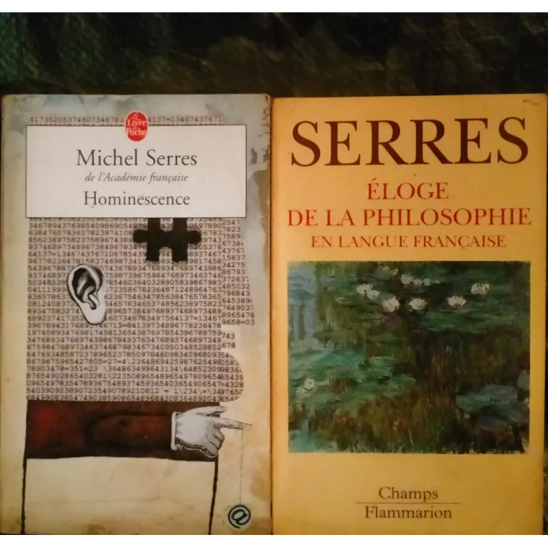 Michel Serres Pack 2 Livres
