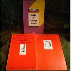 Henri Bergson Pack 3 Livres