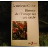 Histoire de l'Europe au XIXe siècle - Benedetto Croce  Livre