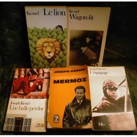 Joseph Kessel Pack 5 Livres