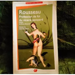 Profession de foi du vicaire Savoyard - Jean-Jacques Rousseau  Livre