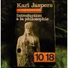 Introduction à la philosophie - Karl Jaspers  Livre
