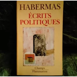 Livre Ecrits politiques - Jurgen Habermas