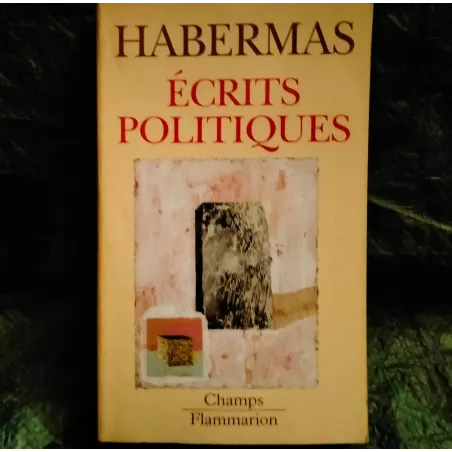 Livre Ecrits politiques - Jurgen Habermas