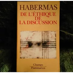 Livre De l'éthique de la discussion - Jurgen Habermas