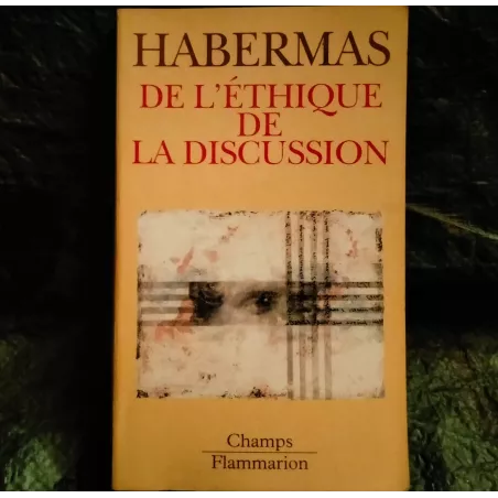Livre De l'éthique de la discussion - Jurgen Habermas