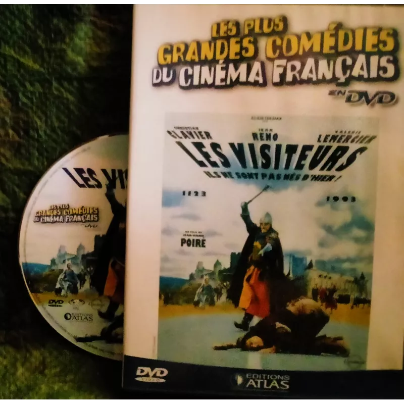 DVD Les Visiteurs - Jean-Marie Poiré Clavier Jean Reno Lemercier Film 1993