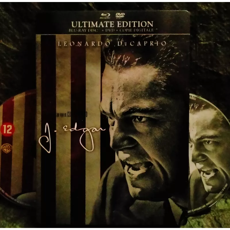 J. Edgar - Clint Eastwood - Leonardo DiCaprio - Naomi Watts  Film Coffret Steelbook Blu-ray + DVD 2011