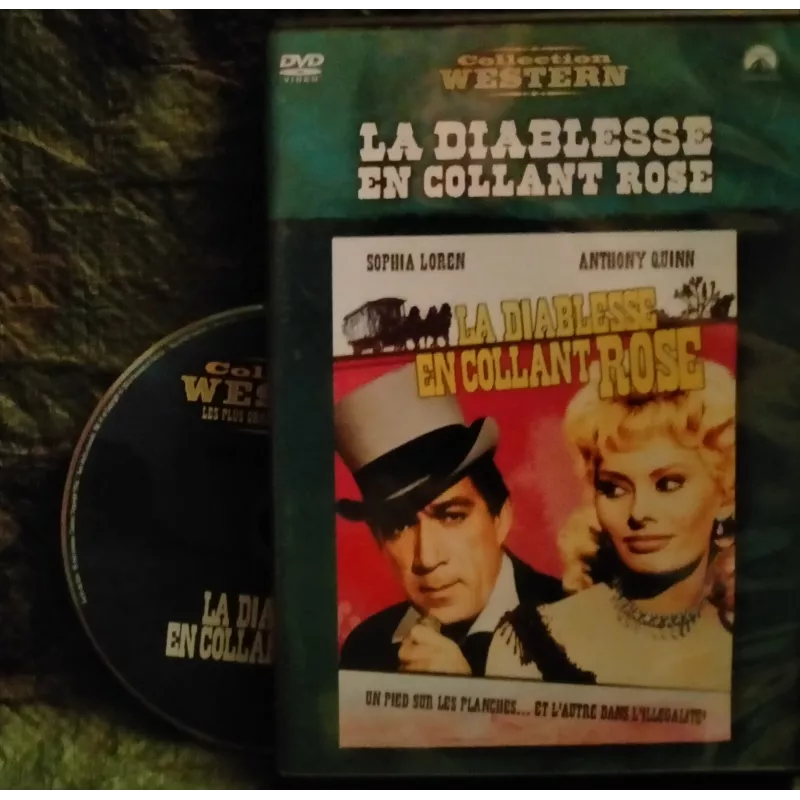 DVD La diablesse en collant rose - Cukor Quinn Loren Film 1960
