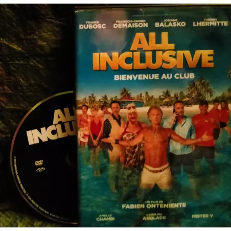 All inclusive - Fabien Onteniente - Franck Dubosc - François-Xavier Demaison - Josiane Balasko Thierry Lhermitte  Film DVD 2019