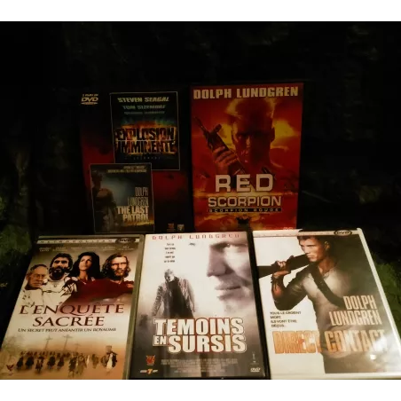 dolph Lundgren Pack 6 Films DVD