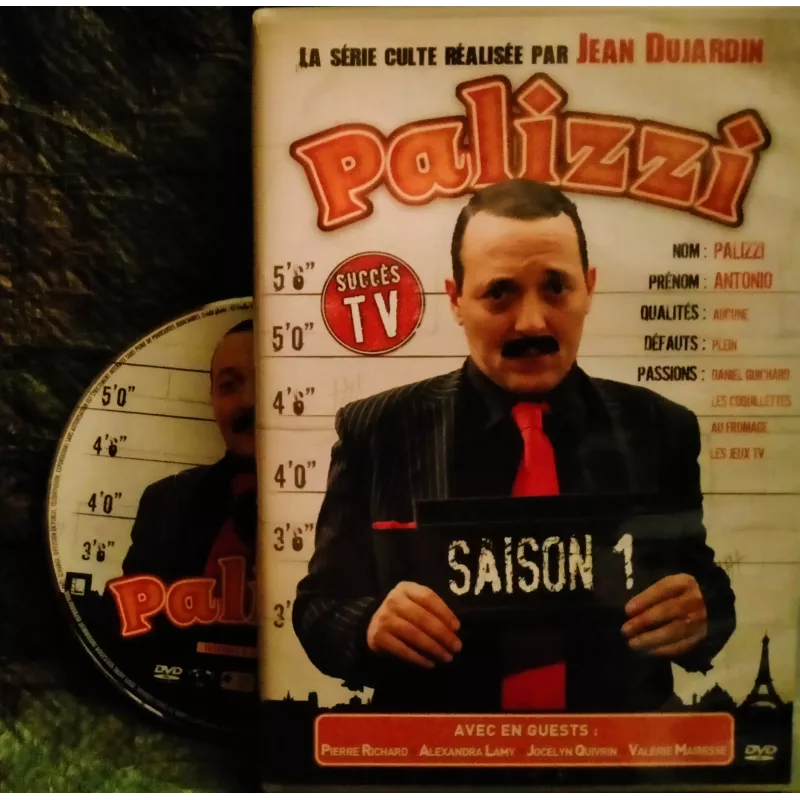 Palizzi Saison 1 - Jean Dujardin - Arsène Mosca  Série DVD