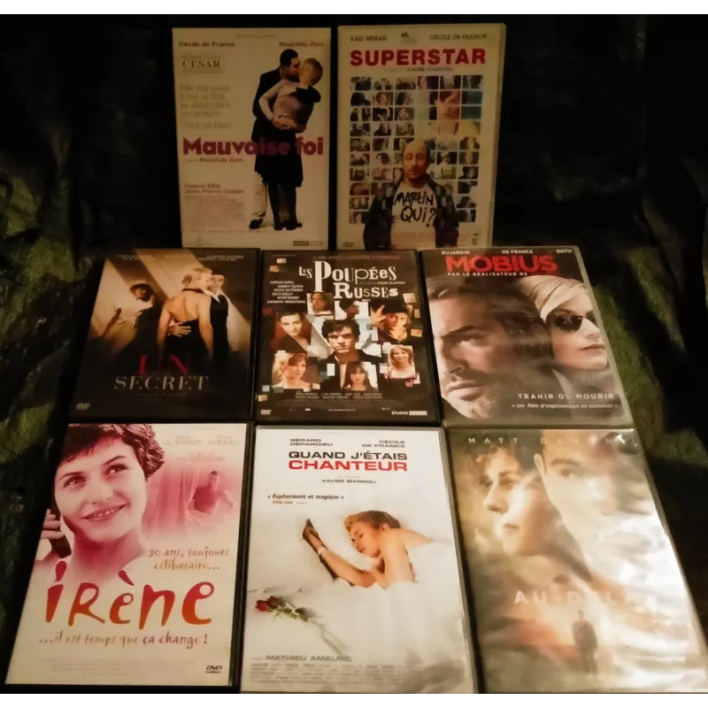 cécile De France Pack 8 Films DVD