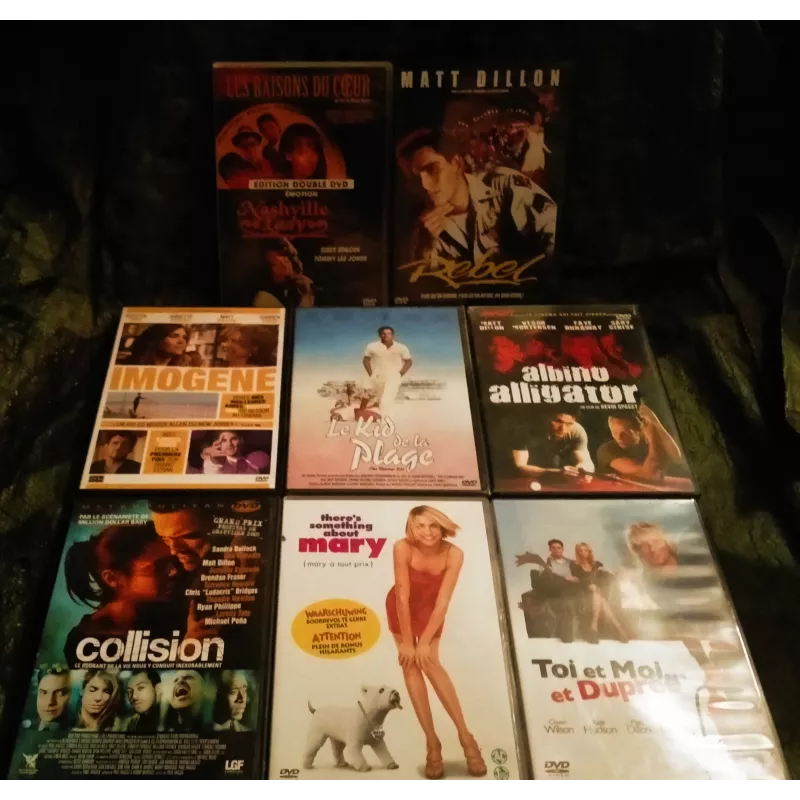 Matt Dillon Pack 9 Films DVD