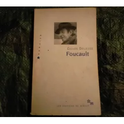 Livre Foucault - Gilles Deleuze éditions de Minuit