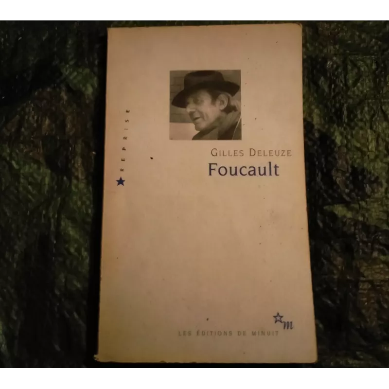 Livre Foucault - Gilles Deleuze éditions de Minuit