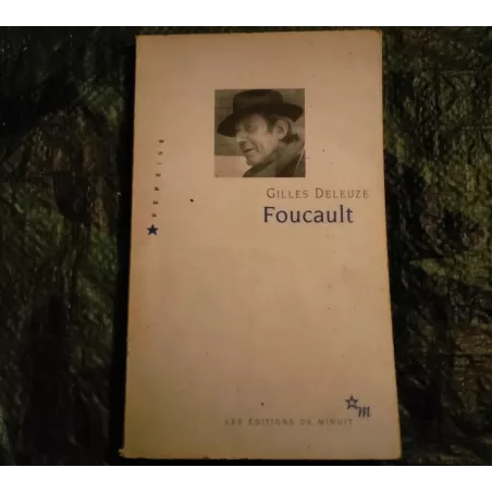Livre Foucault - Gilles Deleuze éditions de Minuit