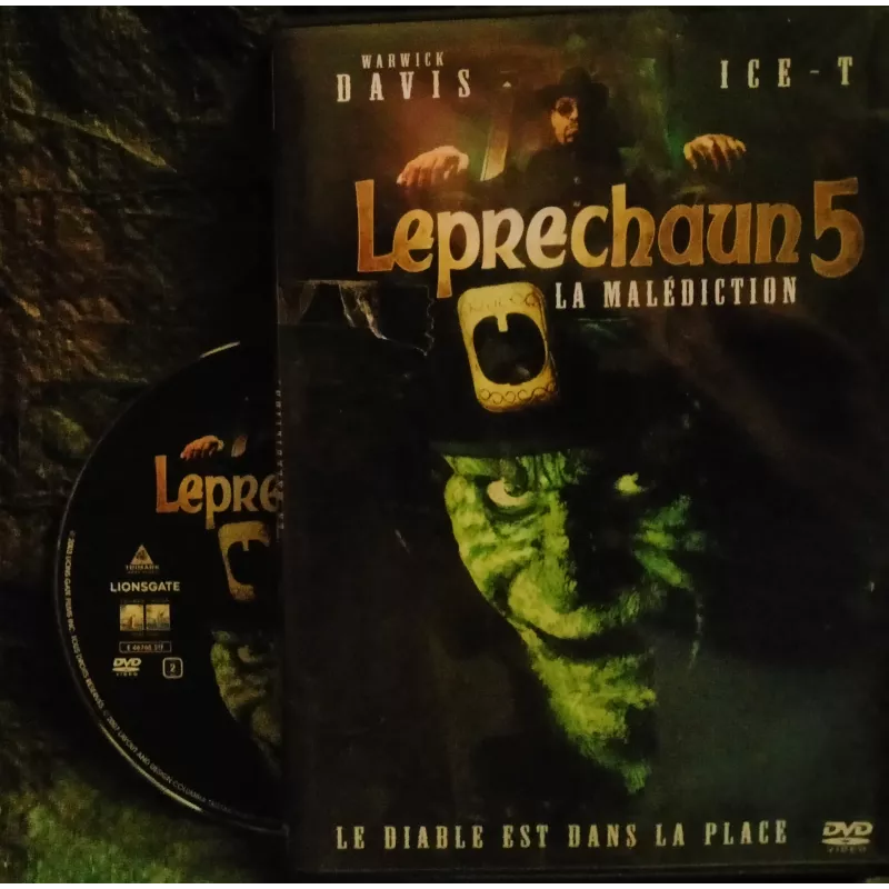 Leprechaun 5 : la malédiction - Rob Spera - Warwick Davis  Film DVD 2000