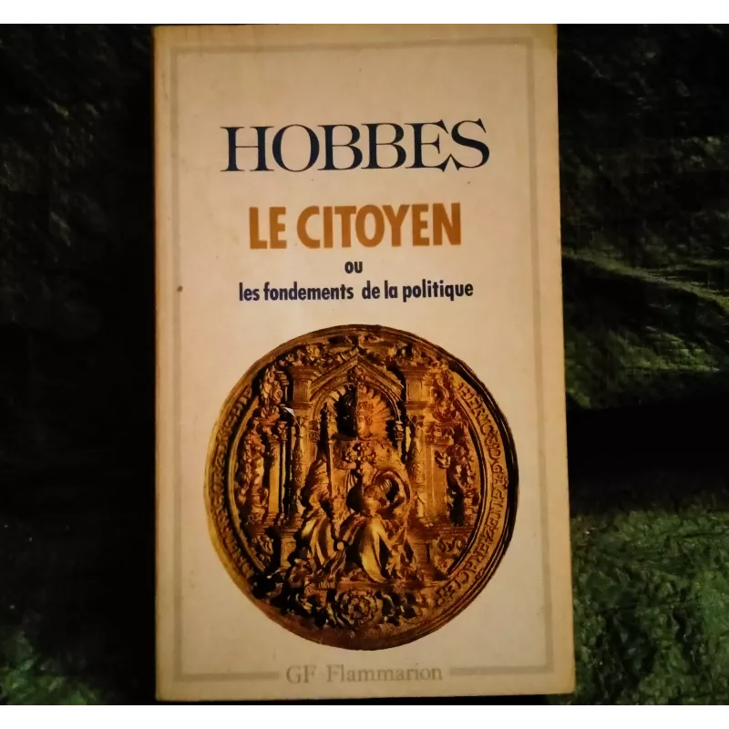 Le Citoyen - Thomas Hobbes  Livre