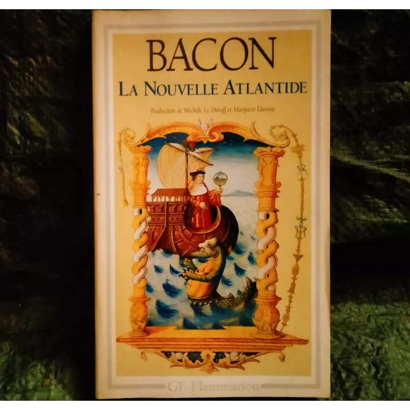 La nouvelle Atlantide - Francis Bacon  Livre