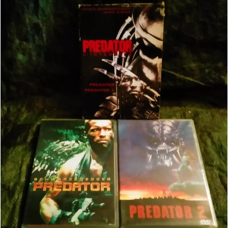 Predator Pack 2 Films DVD ou Blu-ray - McTiernan - Schwarzenegger - Glover