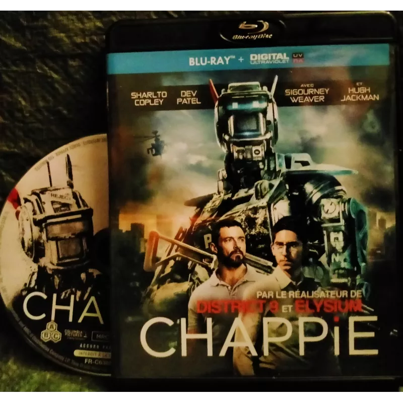 Chappie - Neill Blomkamp - Hugh Jackman  Film Blu-ray 2015