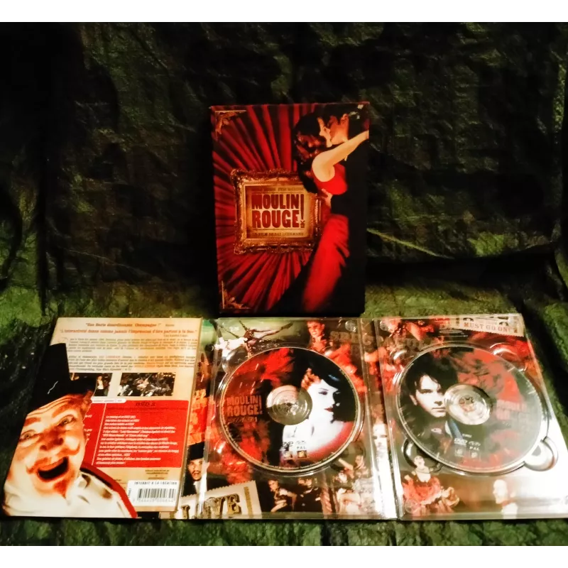 Moulin Rouge - Luhrmann- Kidman   Coffret Film 2 DVD 2001