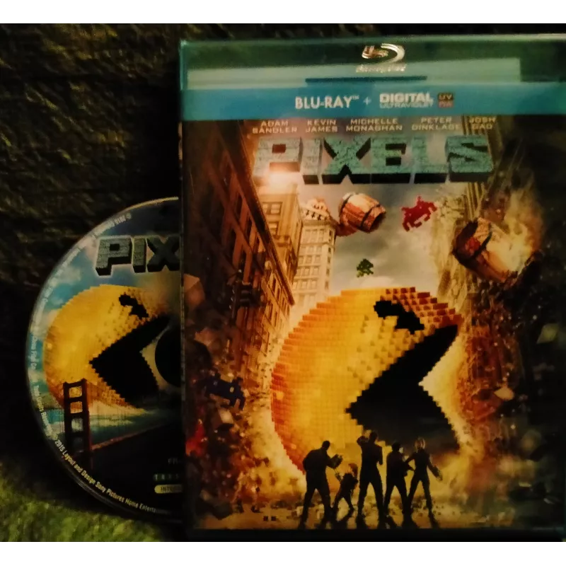 Blu-ray Pixels - Columbus Sandler Film 2015