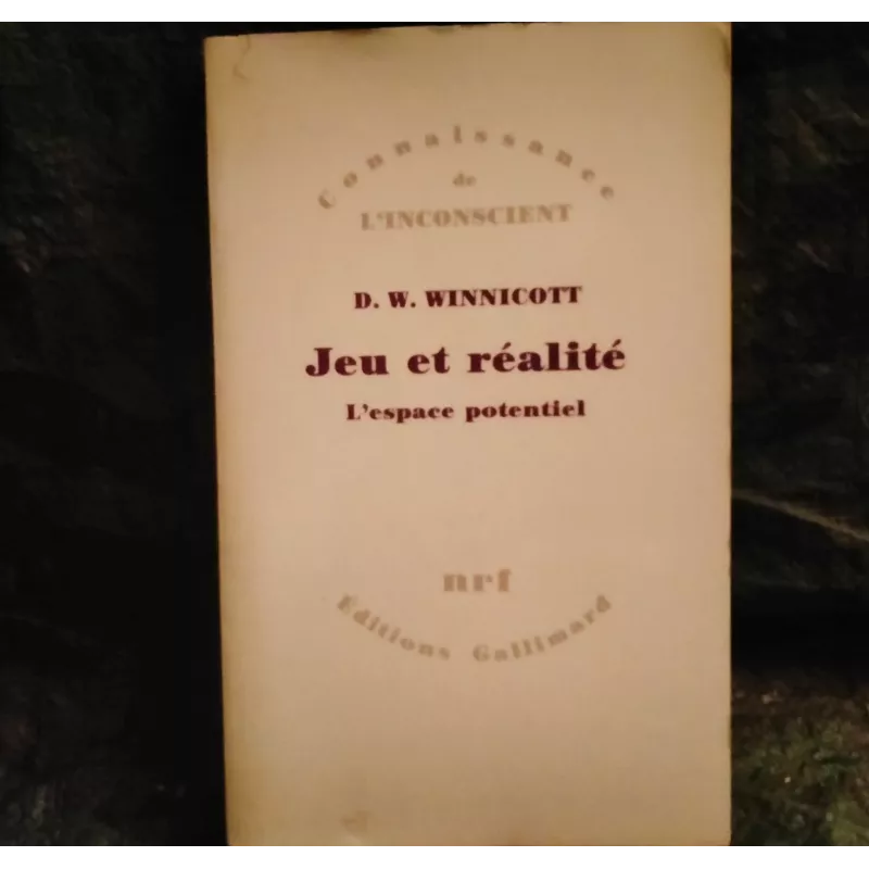 Livre Jeu et réalité - Donald Winnicott