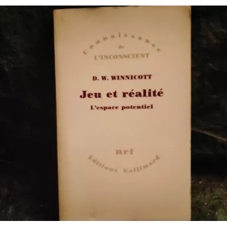 Livre Jeu et réalité - Donald Winnicott