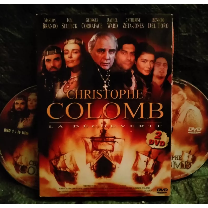 Christophe Colomb la découverte - Glen - Brando - Selleck  Film Coffret 2 DVD 1992