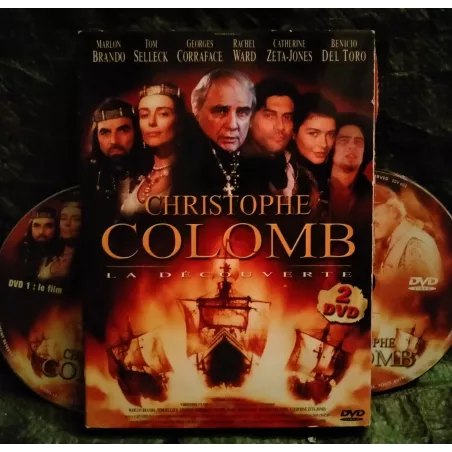 Christophe Colomb la découverte - Glen - Brando - Selleck  Film Coffret 2 DVD 1992
