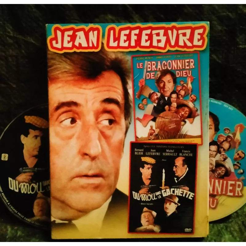 DVD Le braconnier de Dieu + Du mou dans la gâchette - Coffret 2 Films Lefebvre Serrault Mondy