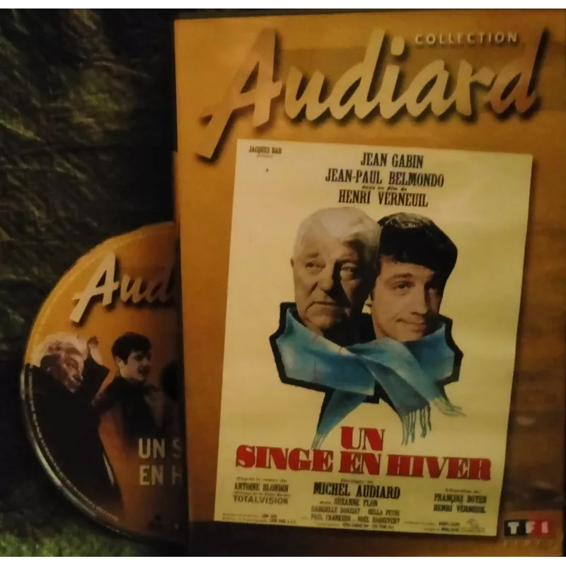 Un singe en hiver - Verneuil - Belmondo - Gabin  Film DVD 1962