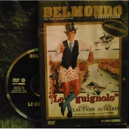 DVD Le Guignolo - Lautner Belmondo Galabru Film 1980 Studio canal