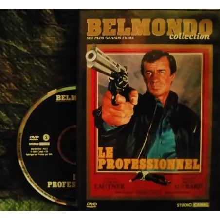 dvd Le Professionnel - Lautner Belmondo Lefèbvre Hossein Film 1981 Studio canal