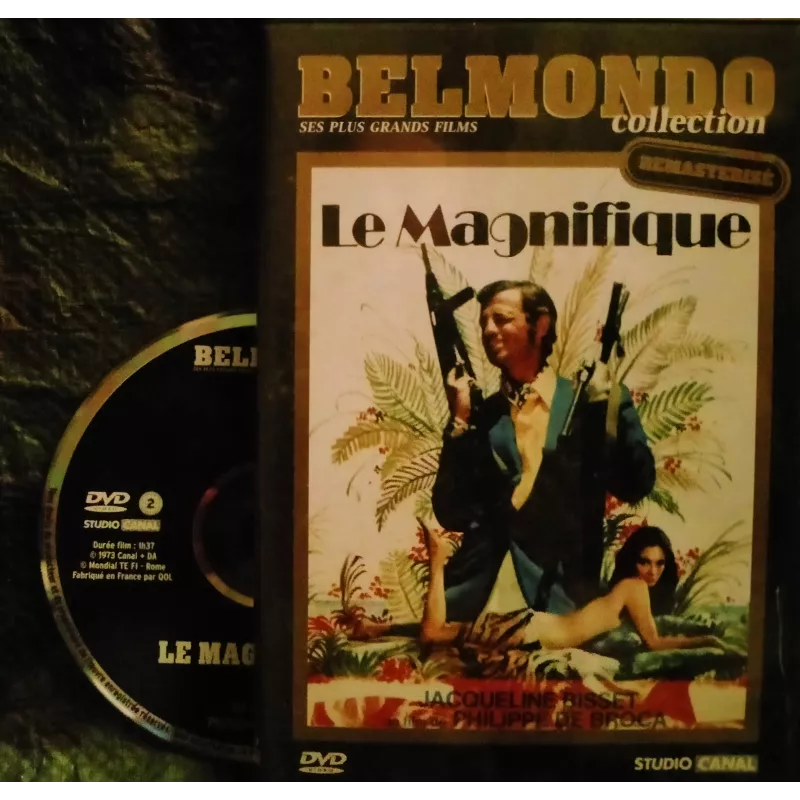 DVD Le Magnifique - de Broca Belmondo Lefèbvre Film 1973 Studio canal