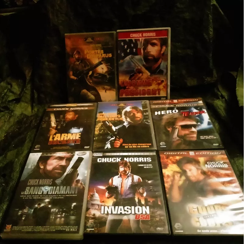 CHUCK Norris Pack 8 Films DVD