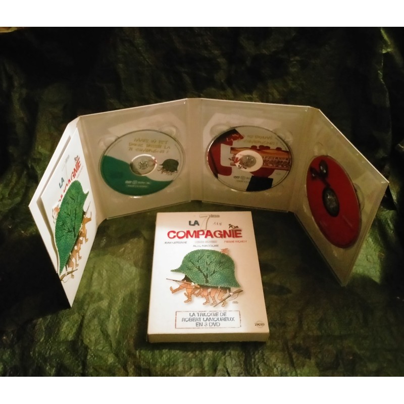 DVD La Septième Compagnie Coffret 3 Films Lamoureux Lefèbvre Maccione