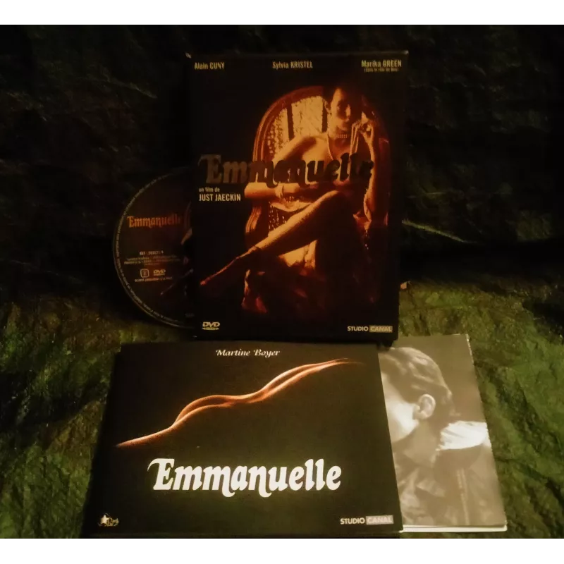 Emmanuelle - Just Jaeckin - Sylvia Kristel  Film Coffret 1 DVD 1974 + Livret + 6 Phoros