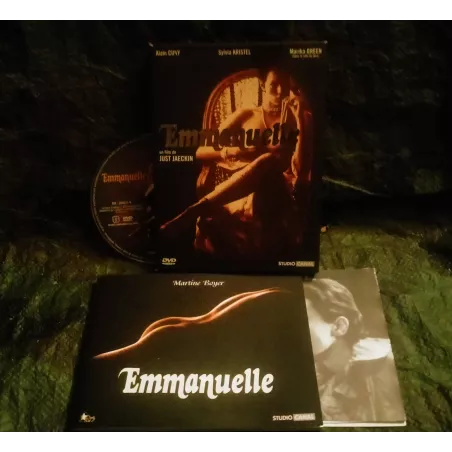 Emmanuelle - Just Jaeckin - Sylvia Kristel  Film Coffret 1 DVD 1974 + Livret + 6 Phoros